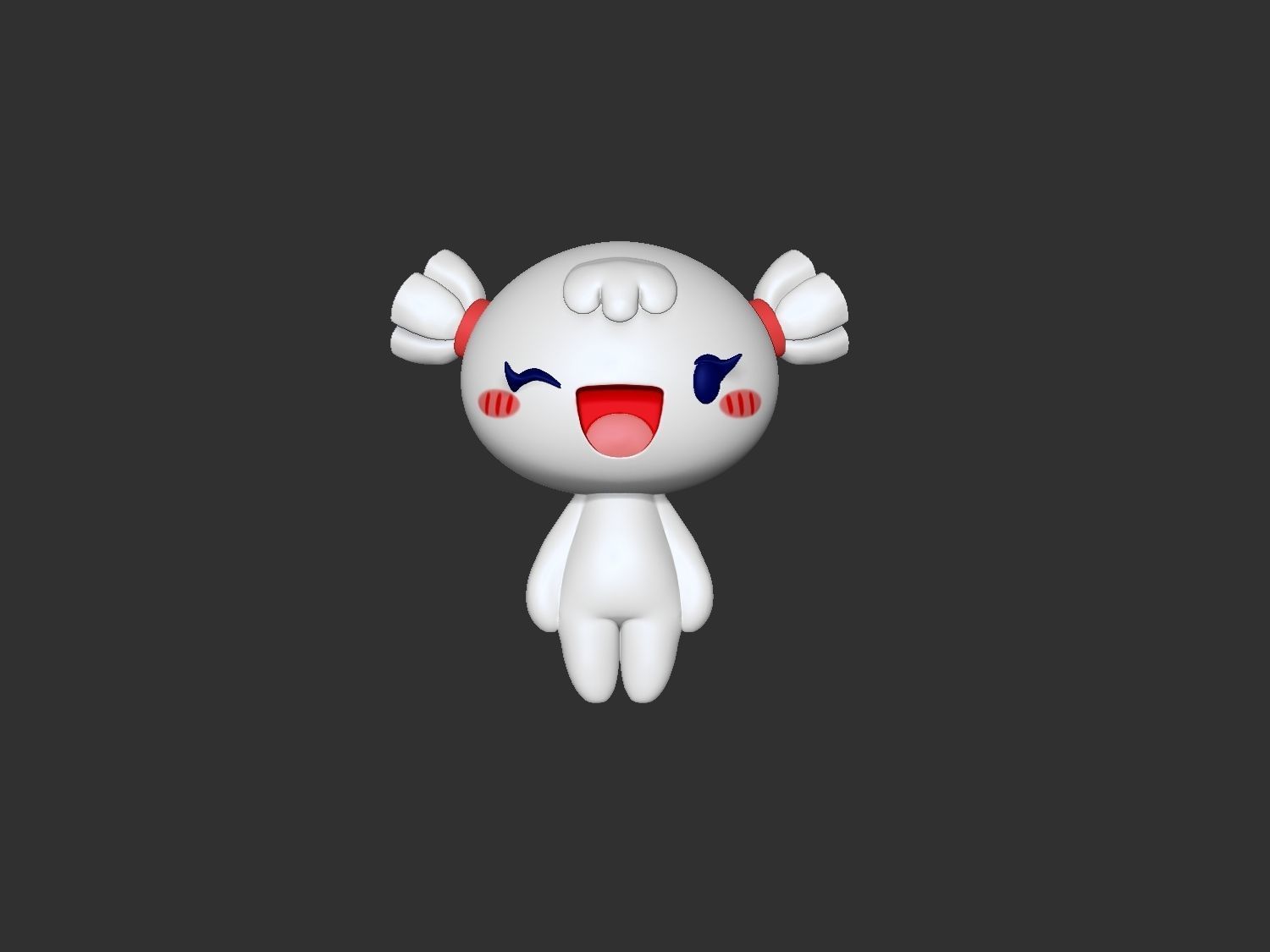 Chibi Character Pack 01 3D print model_4