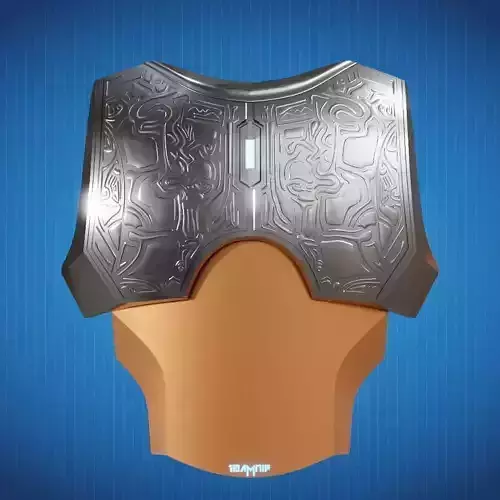 Detailed Mandalorian Chest Armor