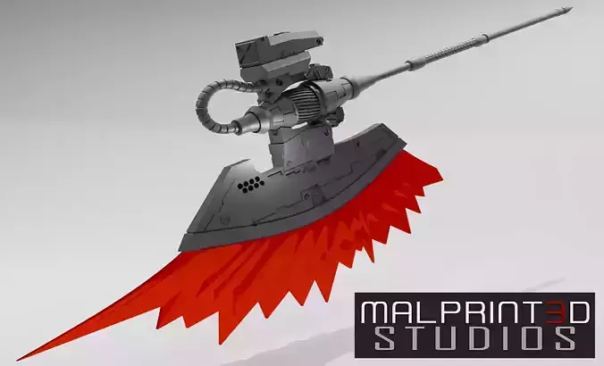 MG Scale Zaku Big Axe MALPRINT3D STUDIOS Version 3D print model MG Scale Zaku Big Axe MALPRINT3D STUDIOS Version 3D print model