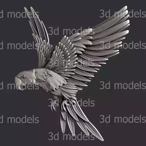 3d STL models for CNC or 3d printer Parrot P439