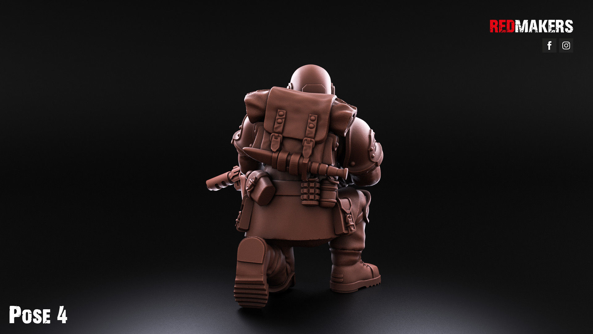 Shock Troops - Squad of the Imperial Force 3D print model_17