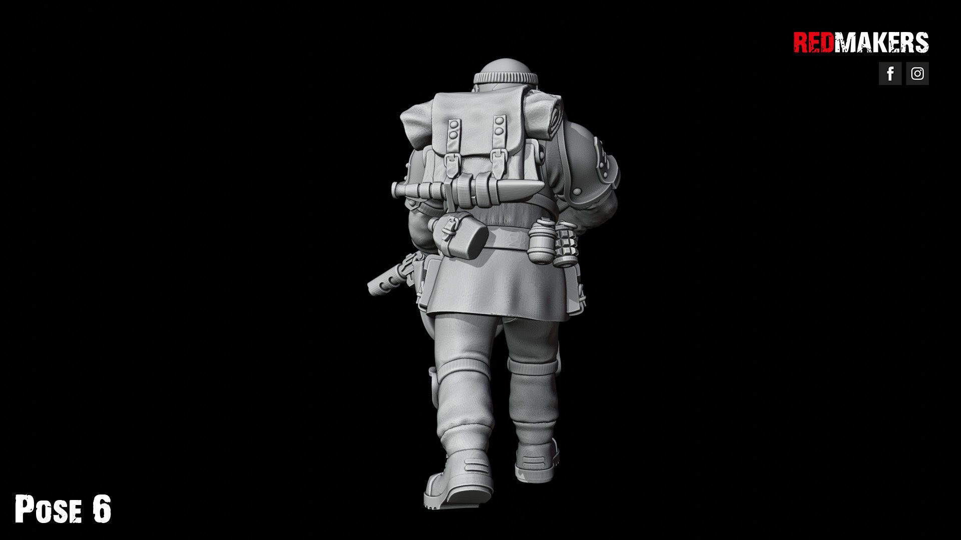 Shock Troops - Squad of the Imperial Force 3D print model_49