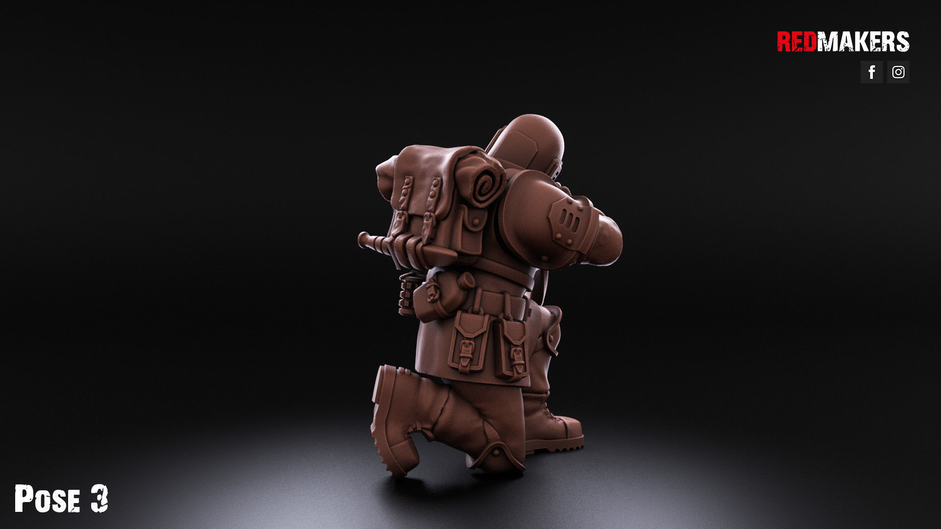 Shock Troops - Squad of the Imperial Force 3D print model_14