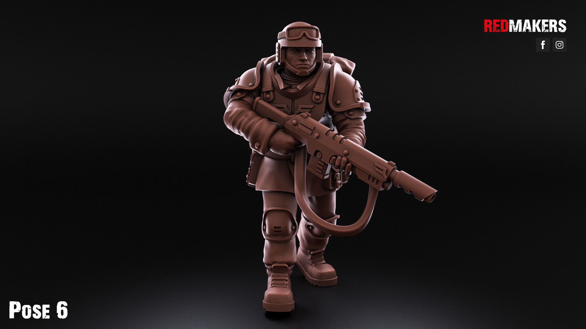 Shock Troops - Squad of the Imperial Force 3D print model_20