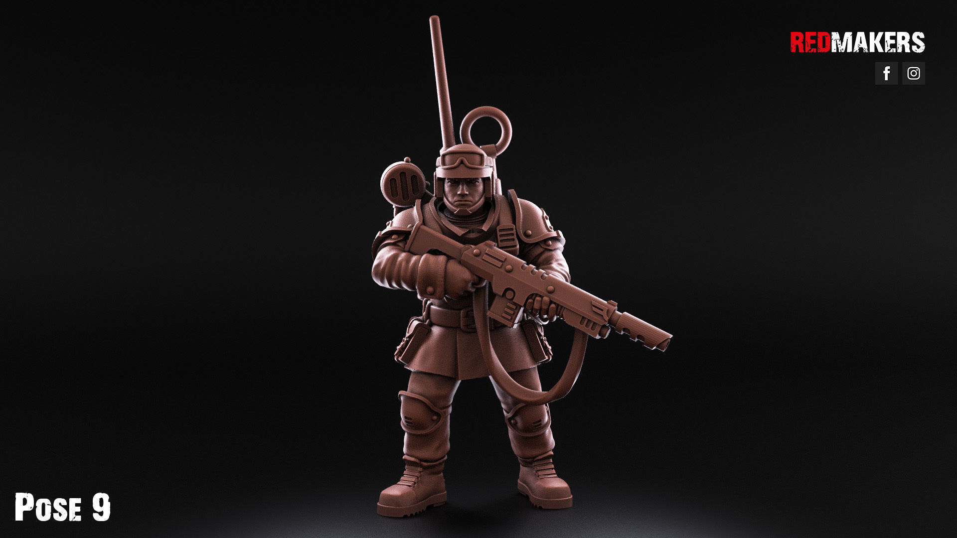 Shock Troops - Squad of the Imperial Force 3D print model_27