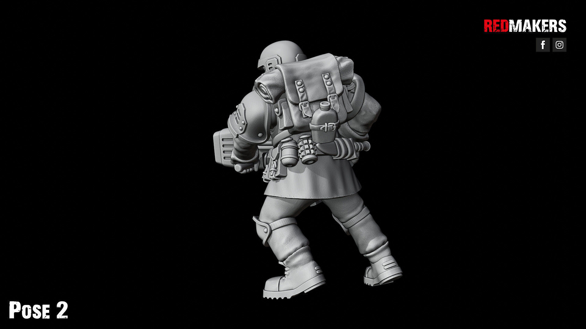 Shock Troops - Squad of the Imperial Force 3D print model_37