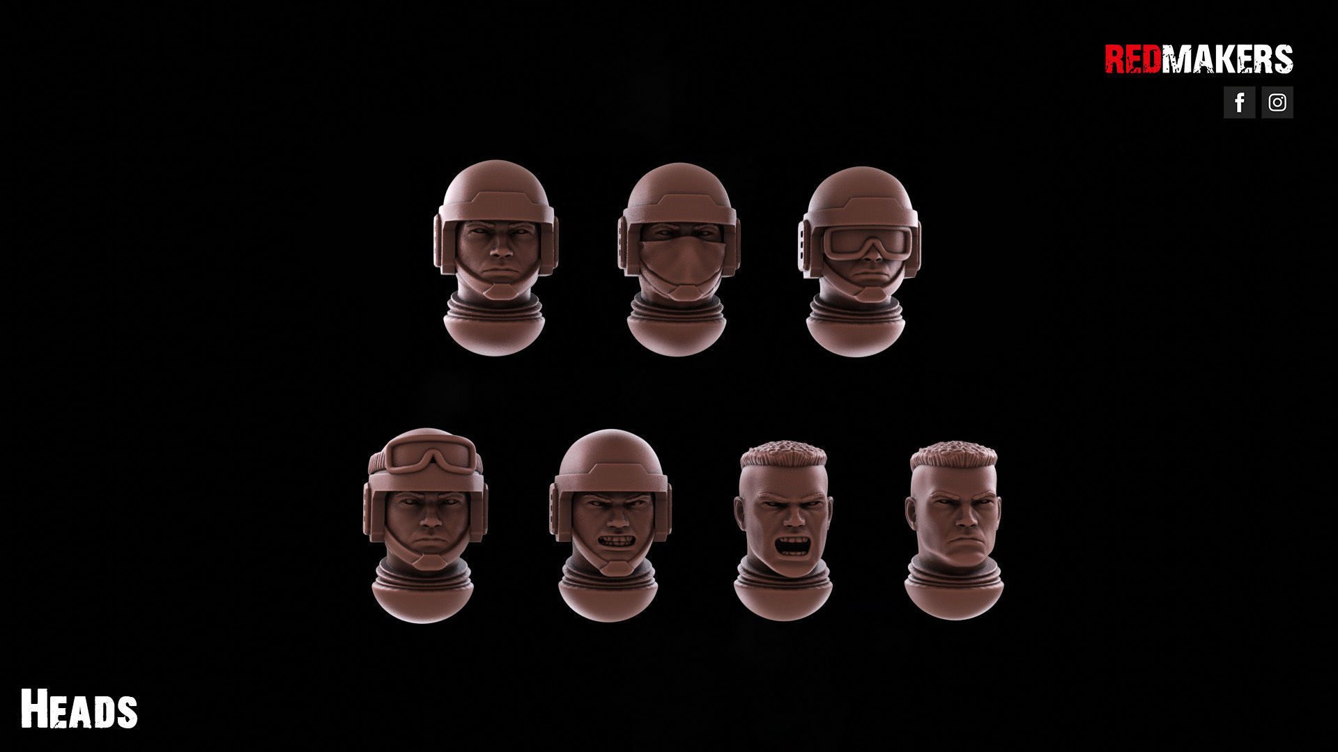 Shock Troops - Squad of the Imperial Force 3D print model_4