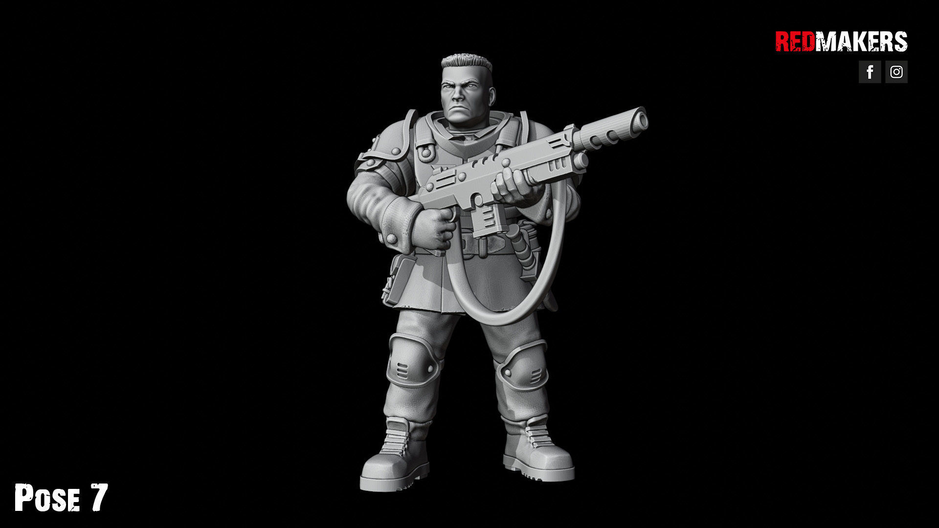 Shock Troops - Squad of the Imperial Force 3D print model_51