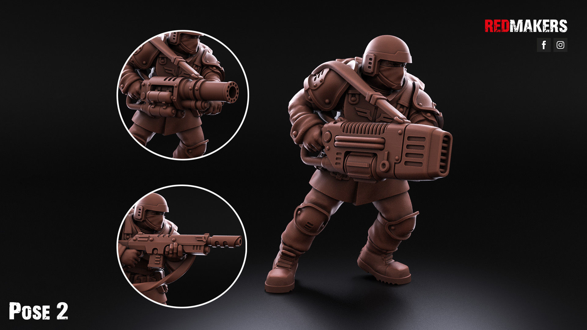 Shock Troops - Squad of the Imperial Force 3D print model_10