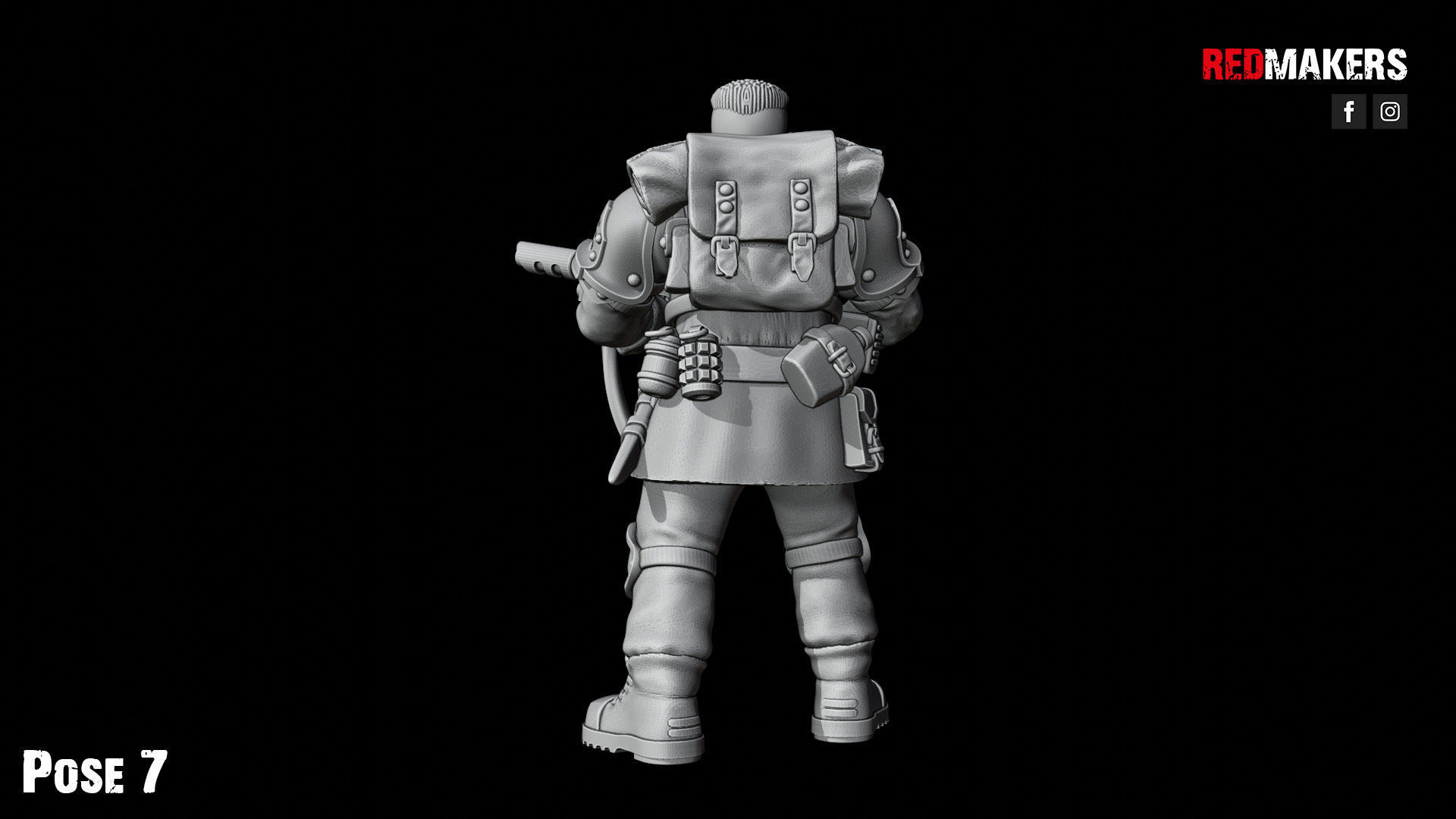 Shock Troops - Squad of the Imperial Force 3D print model_52