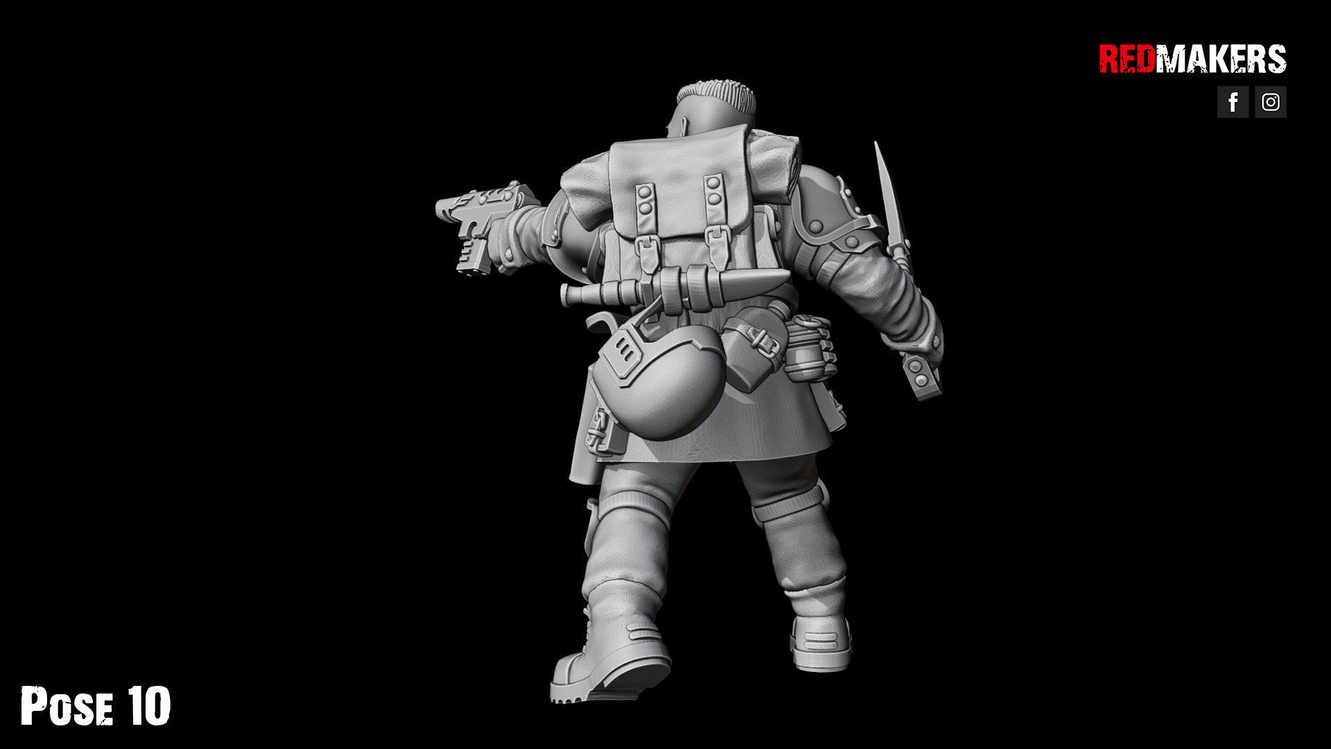 Shock Troops - Squad of the Imperial Force 3D print model_61