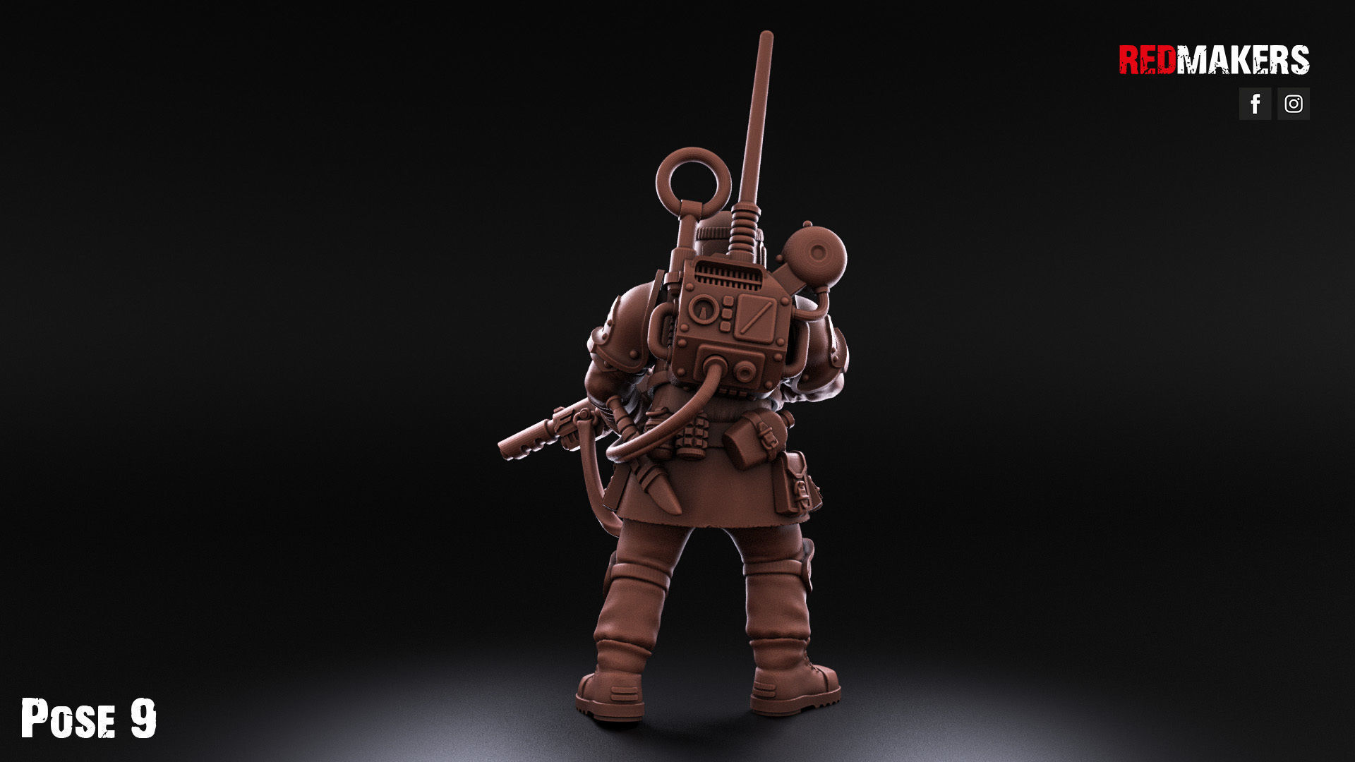Shock Troops - Squad of the Imperial Force 3D print model_28