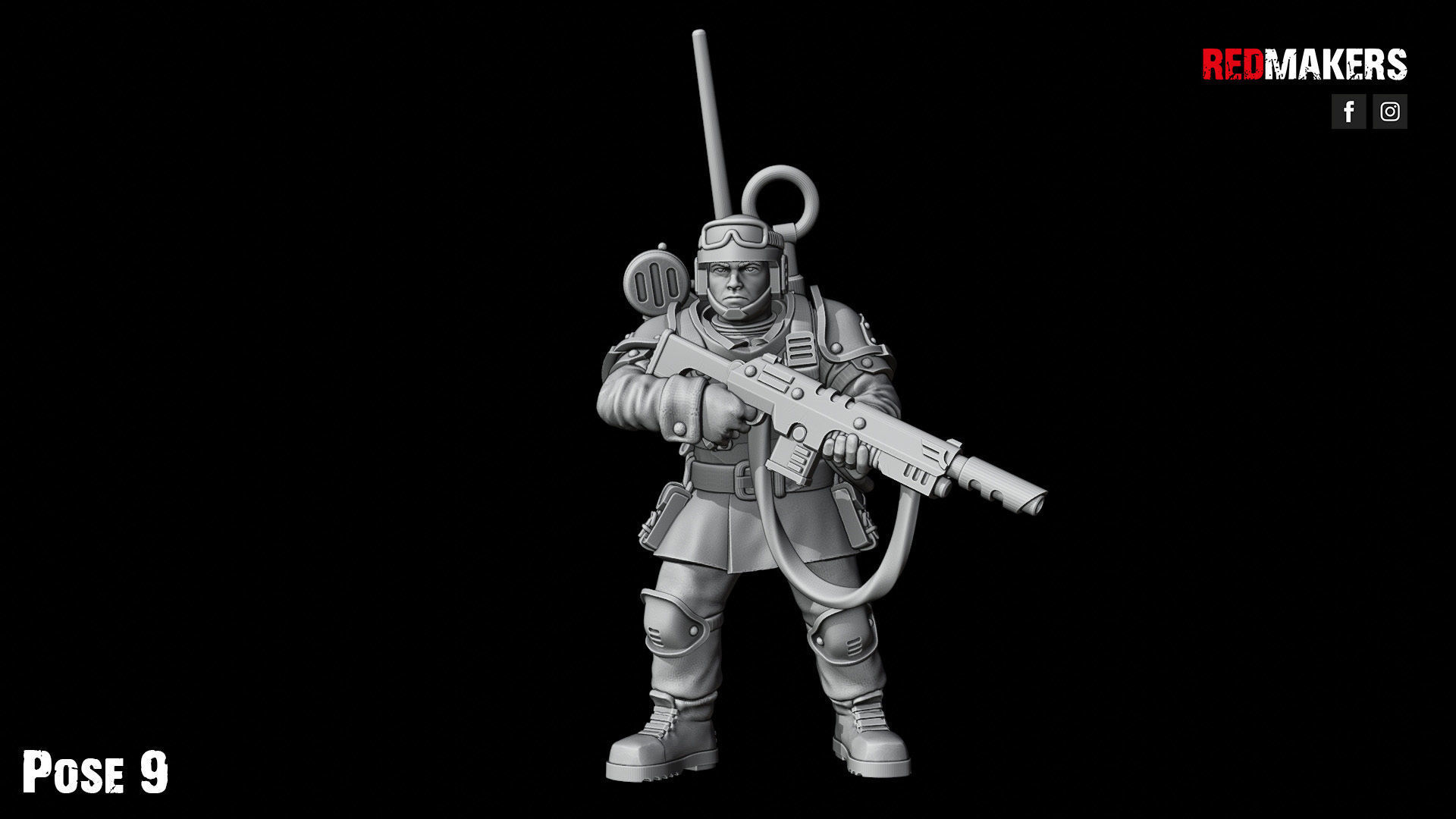 Shock Troops - Squad of the Imperial Force 3D print model_57