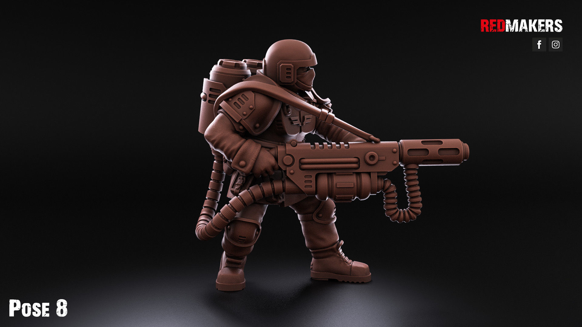 Shock Troops - Squad of the Imperial Force 3D print model_25