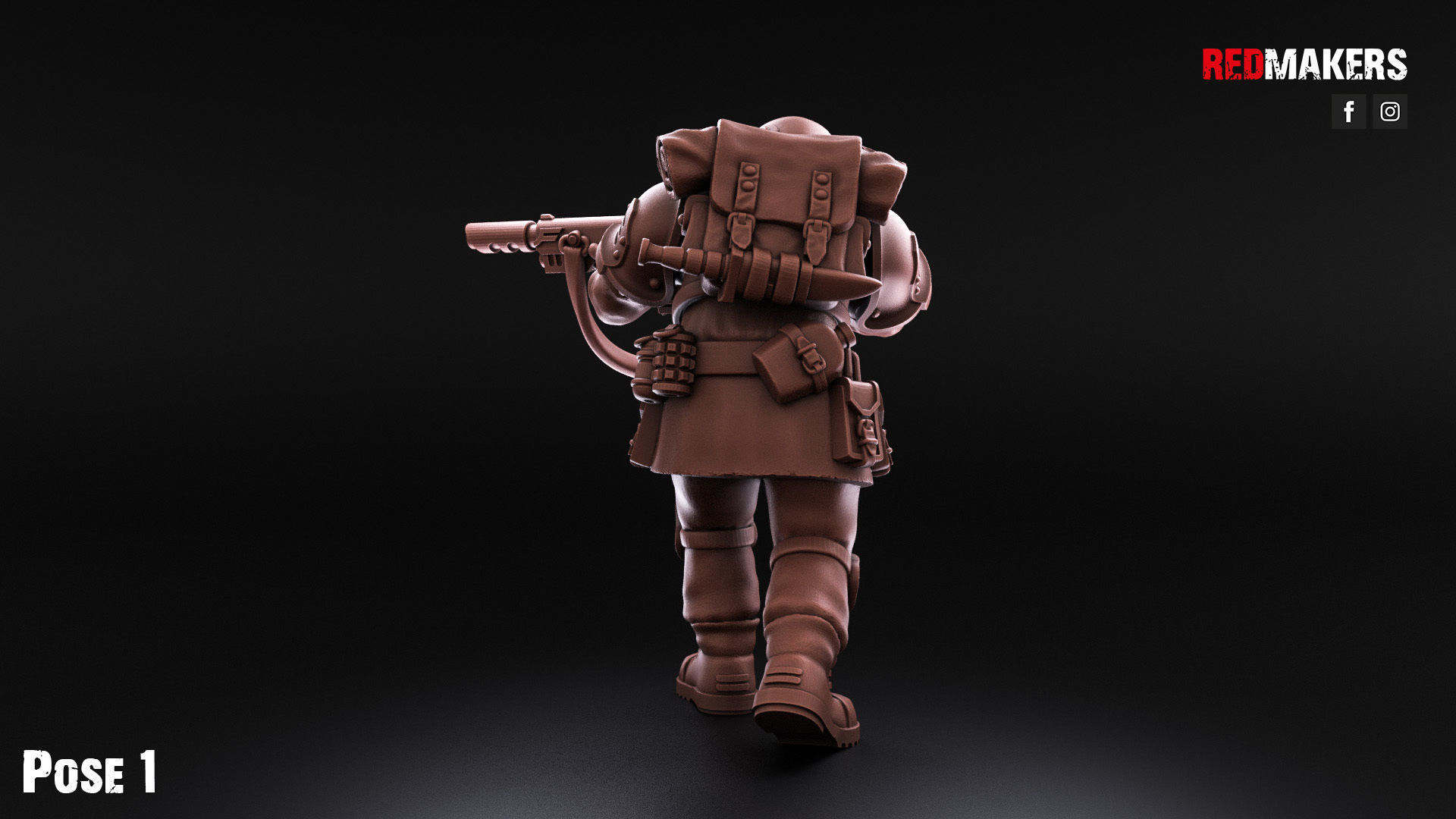 Shock Troops - Squad of the Imperial Force 3D print model_9
