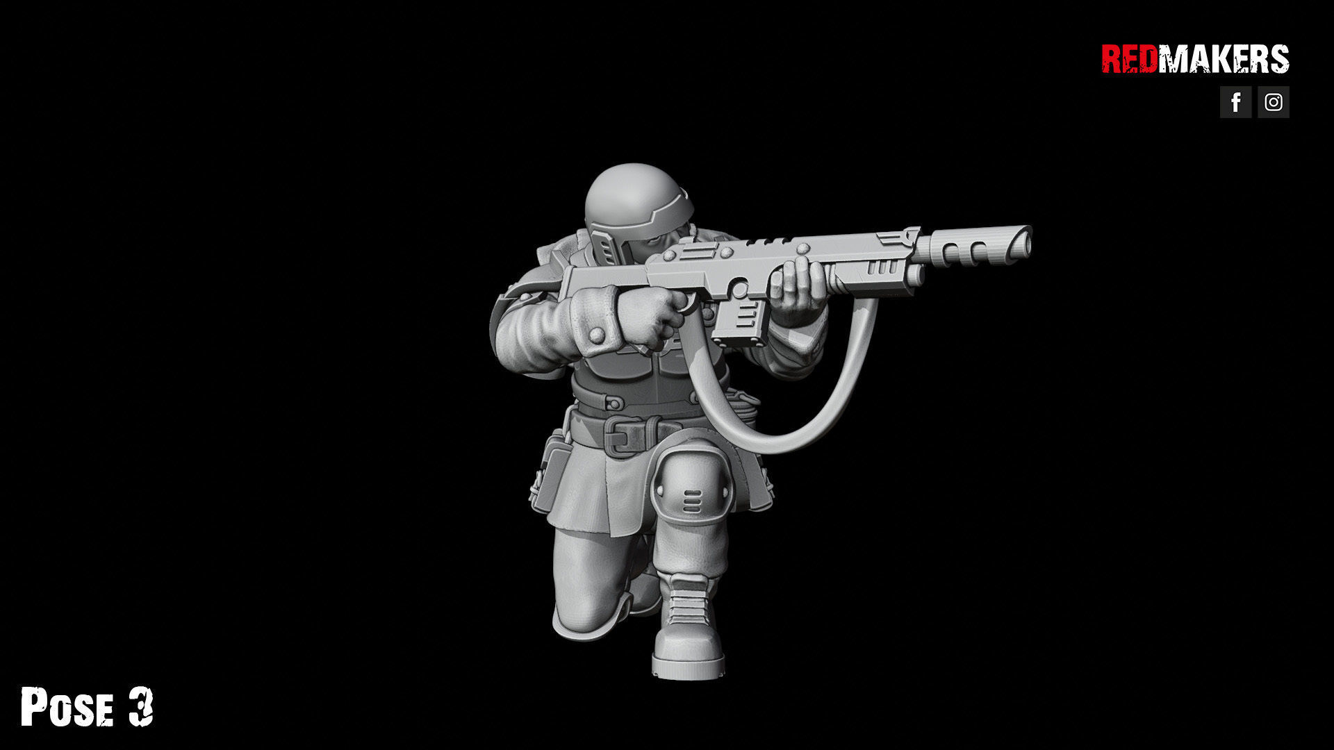 Shock Troops - Squad of the Imperial Force 3D print model_39
