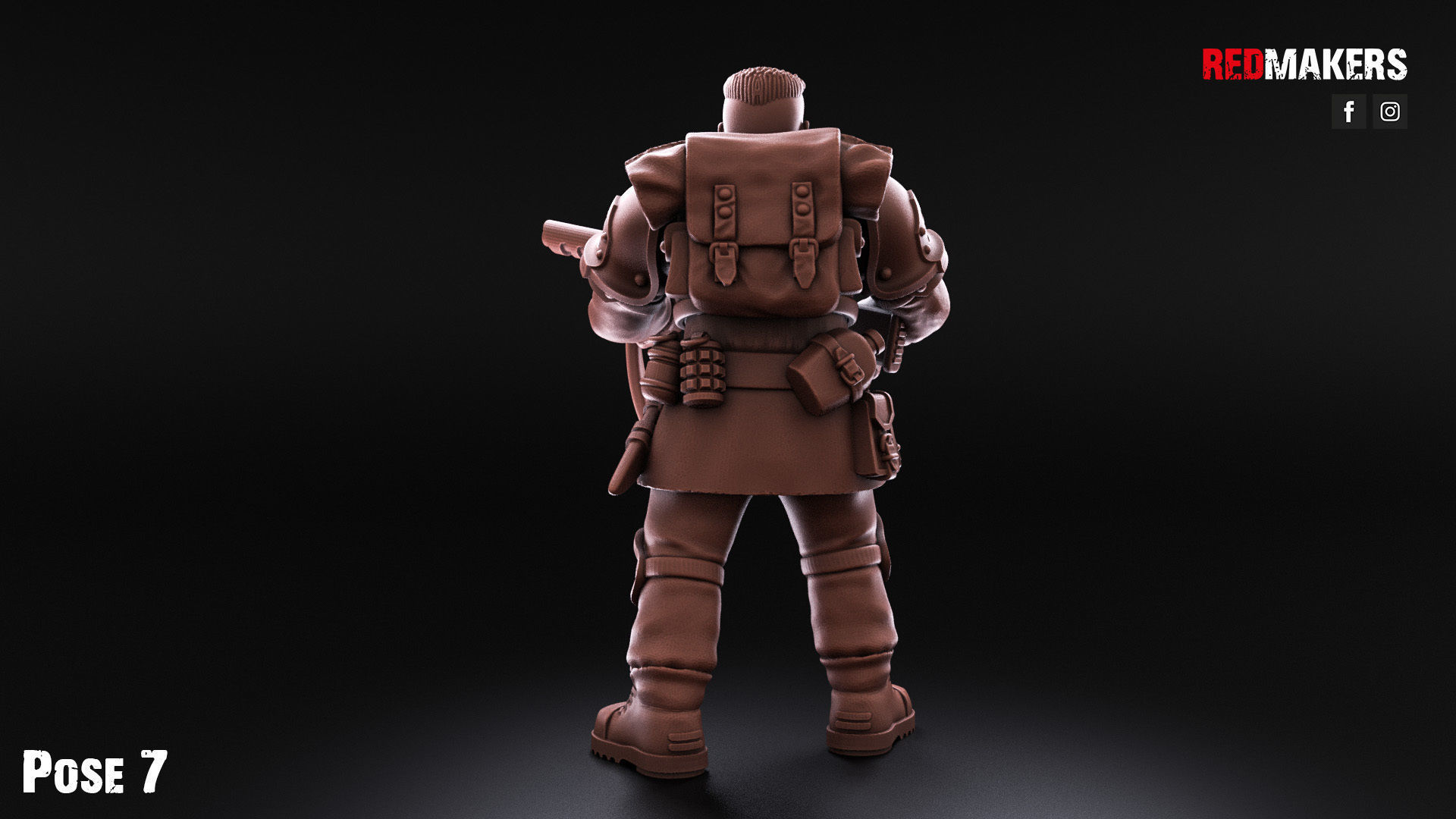 Shock Troops - Squad of the Imperial Force 3D print model_23