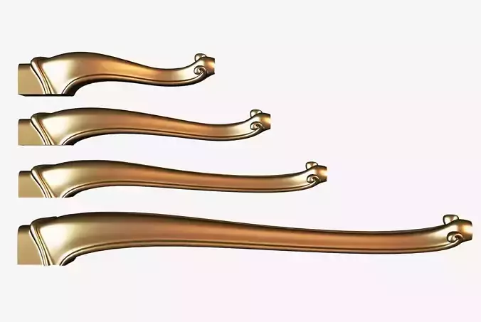 Carved decor ornament for cnc