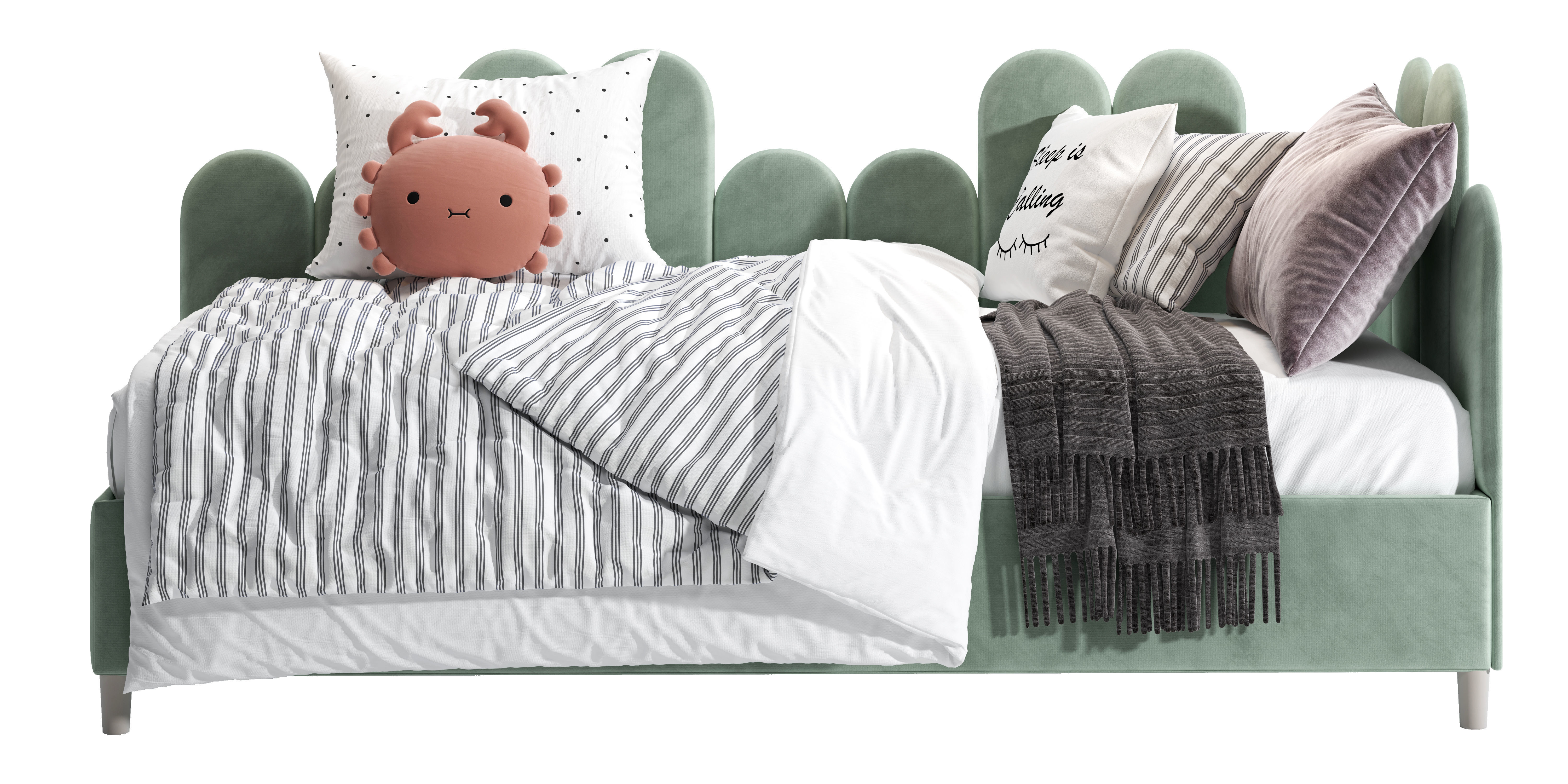 STB MEBEL Corner Sofa Bed 3D model_9