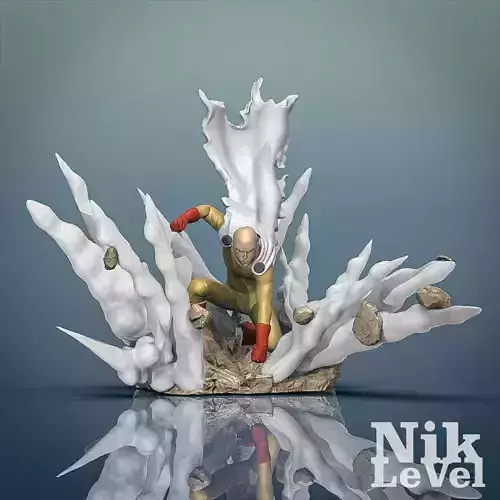  Saitama One Punch Man 3D Printable 