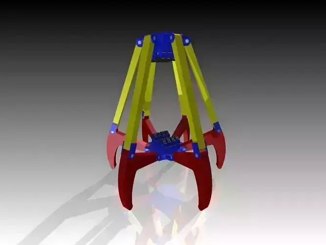 grabber crane 3D model