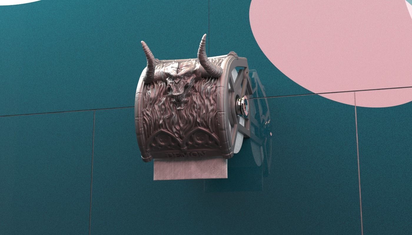 Demon 3D print model_1