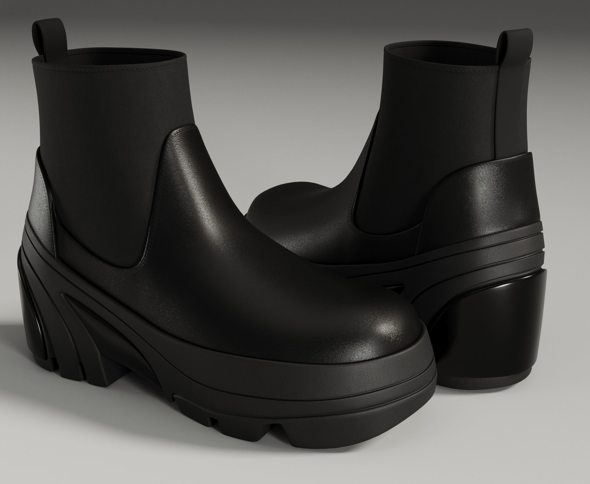 Boots 1017ALYX  Low-poly 3D model_2