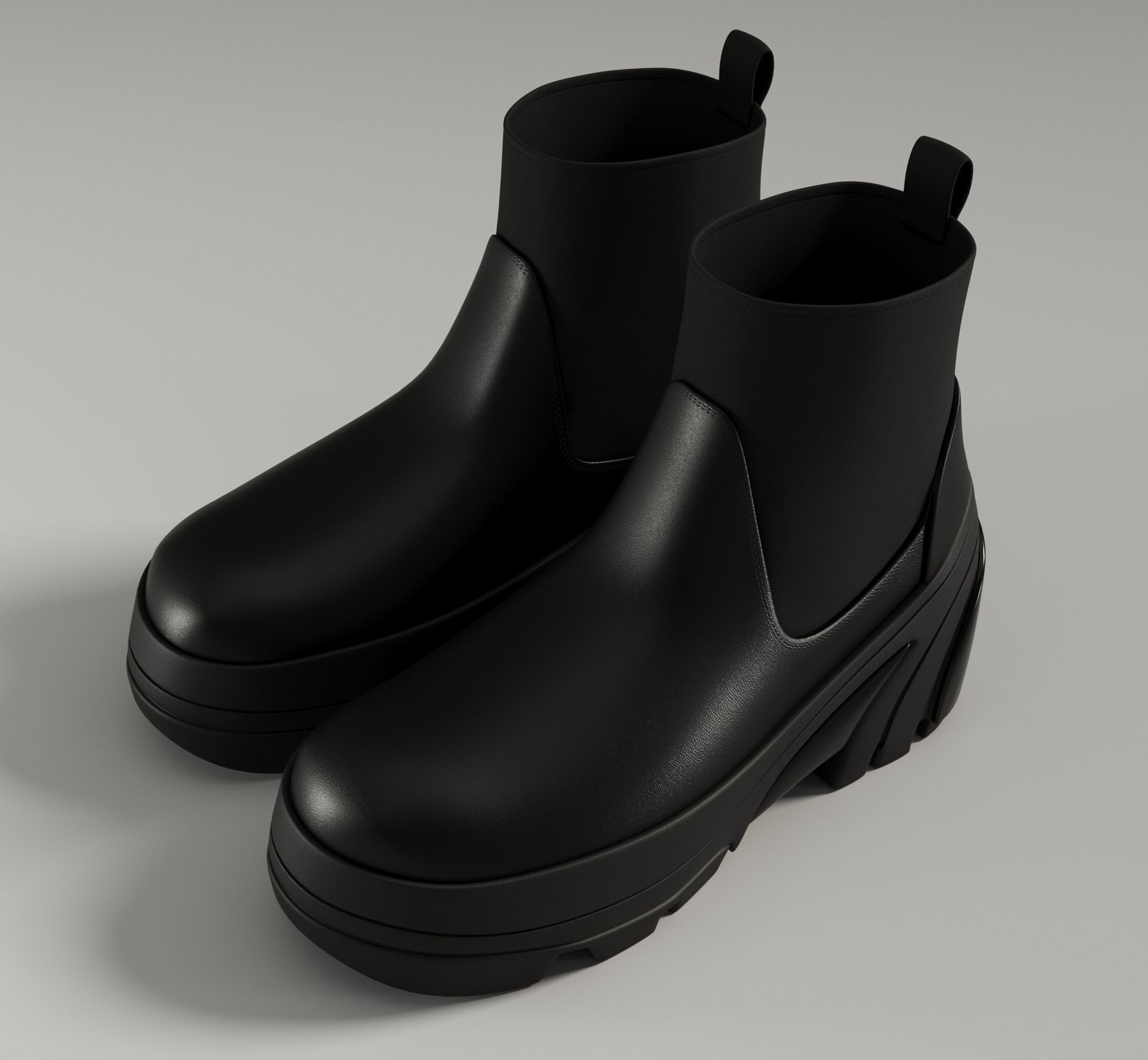 Boots 1017ALYX  Low-poly 3D model_10