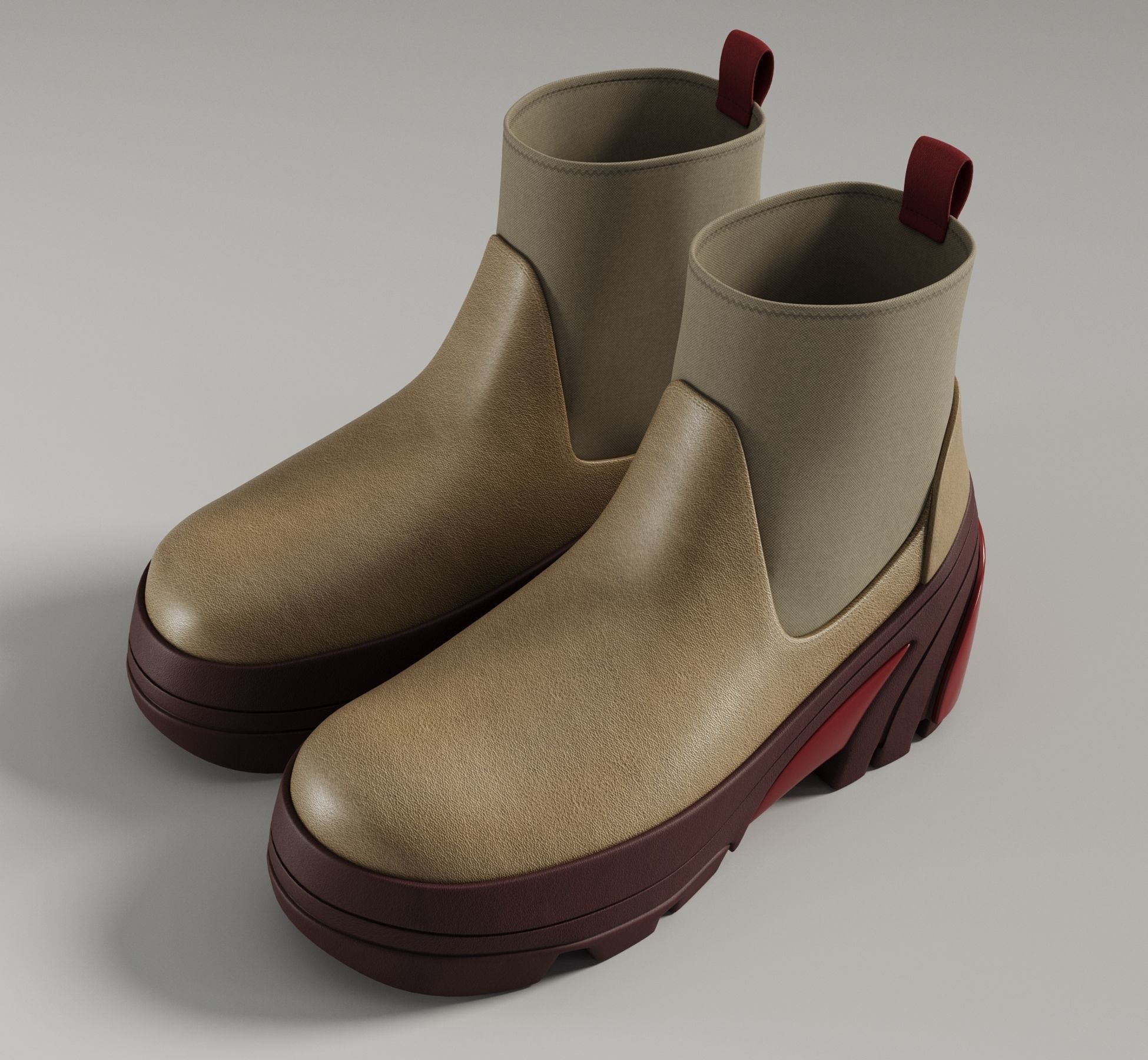 Boots 1017ALYX  Low-poly 3D model_16