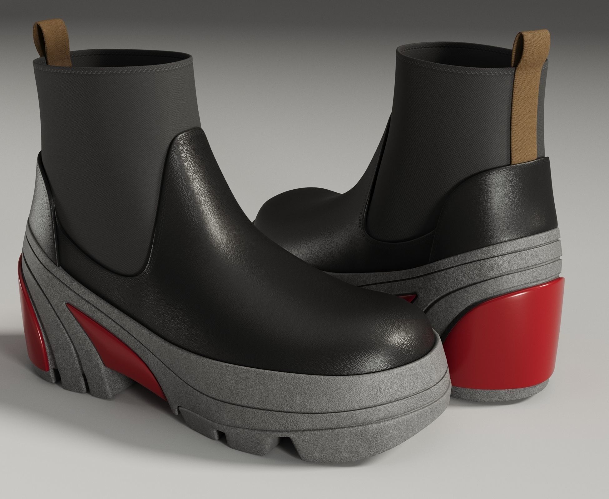Boots 1017ALYX  Low-poly 3D model_3
