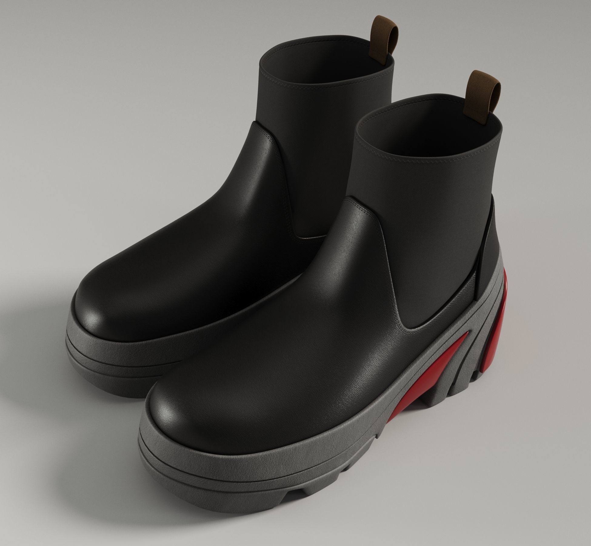 Boots 1017ALYX  Low-poly 3D model_13