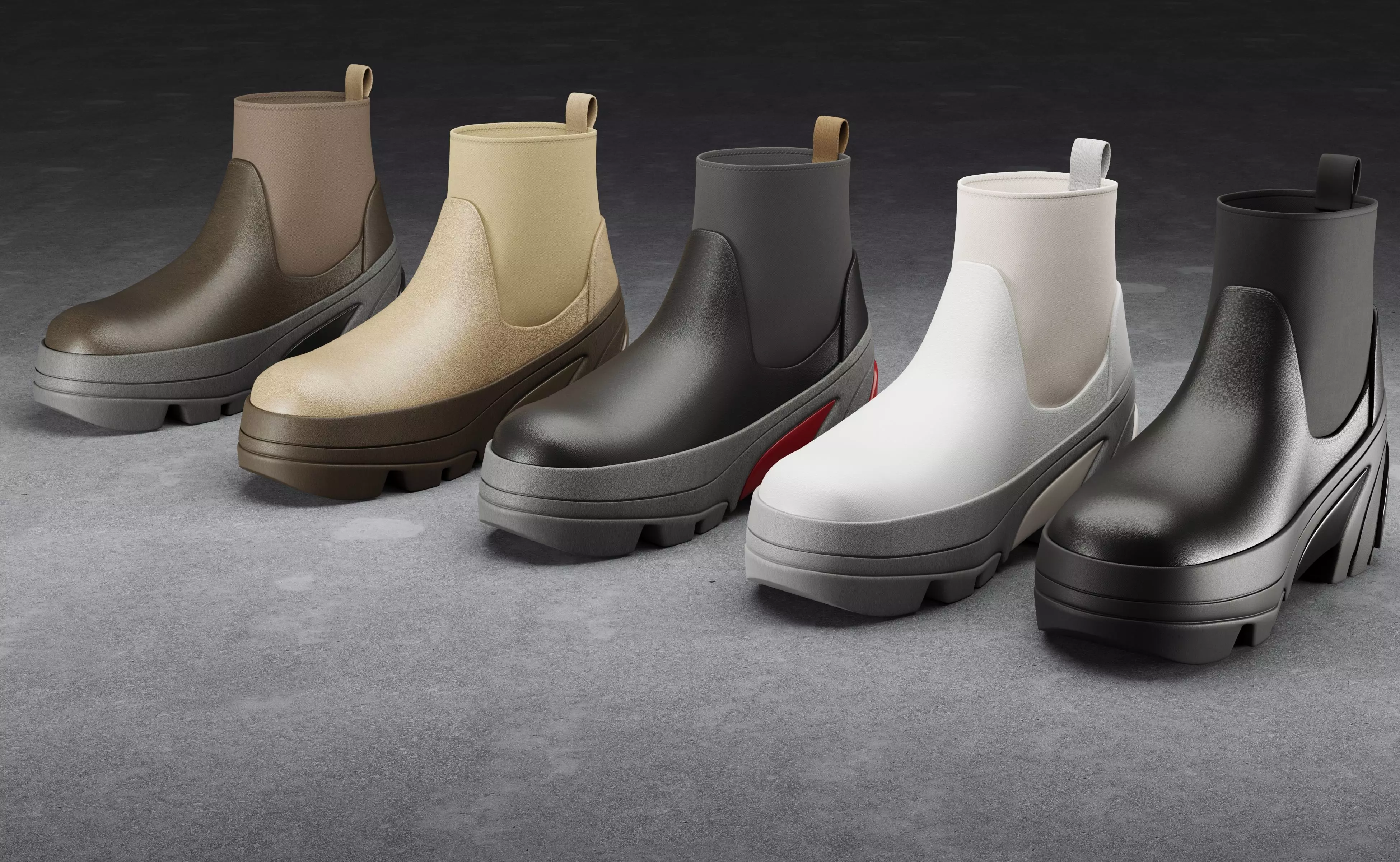 Boots 1017ALYX  Low-poly 3D model_0