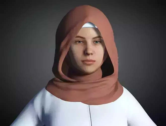 New Hijab Style for Character Creator