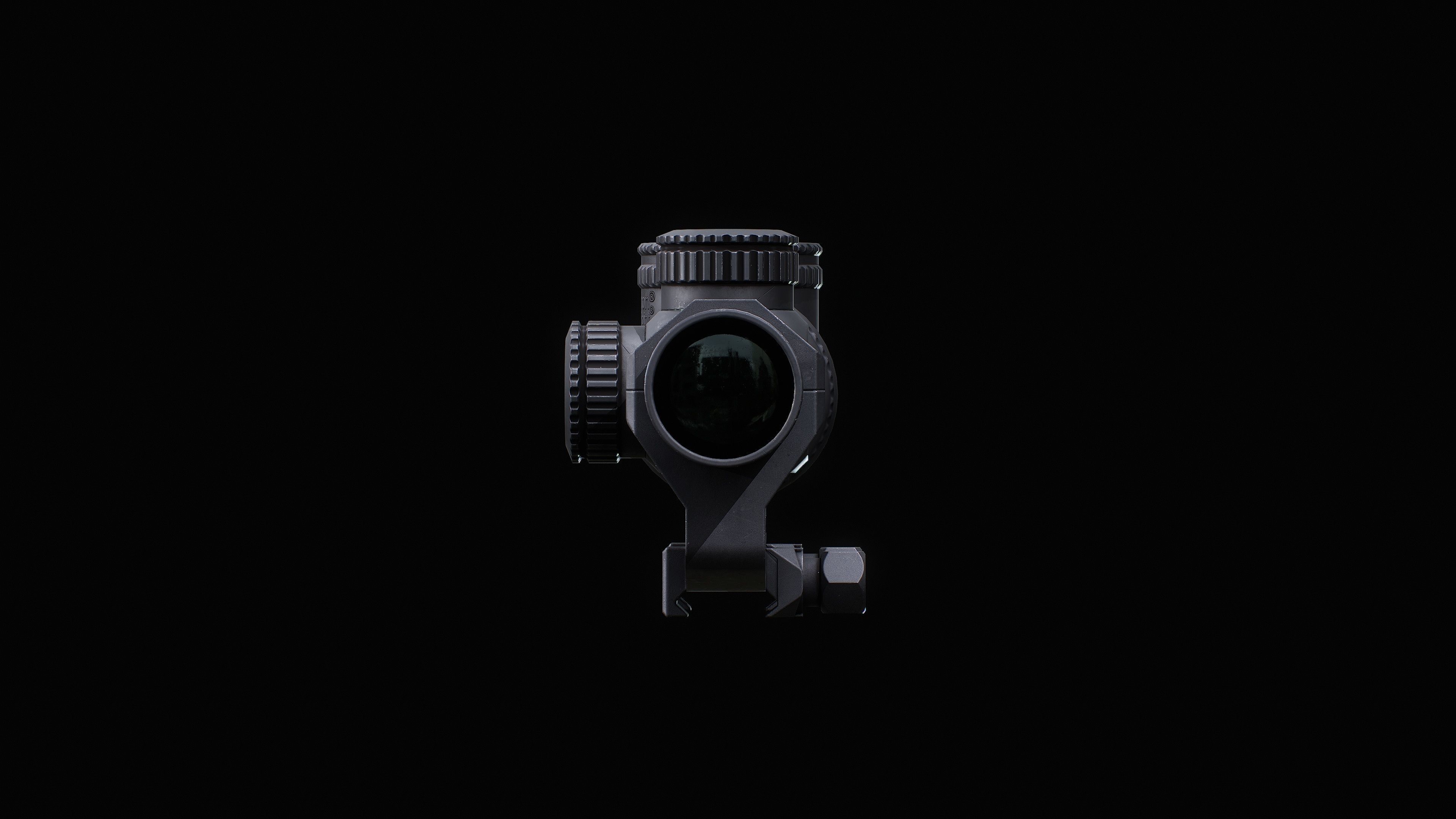 Trijicon AccuPoint Low-poly 3D model_7