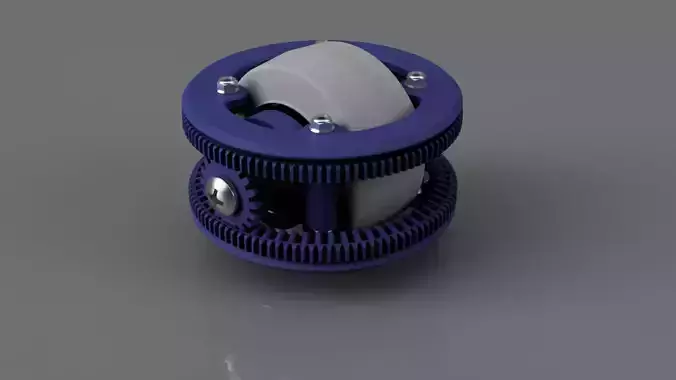 FIRST Tech Challenge Differential Swerve Drive 3D model