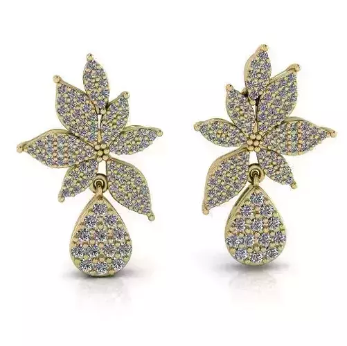 Earrings puset Model 3871