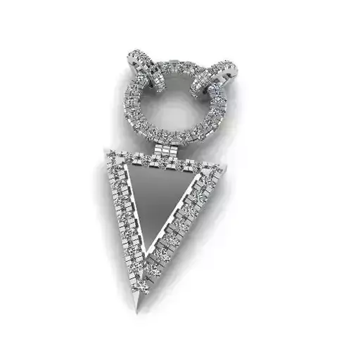 Triangular pendant Model 3867