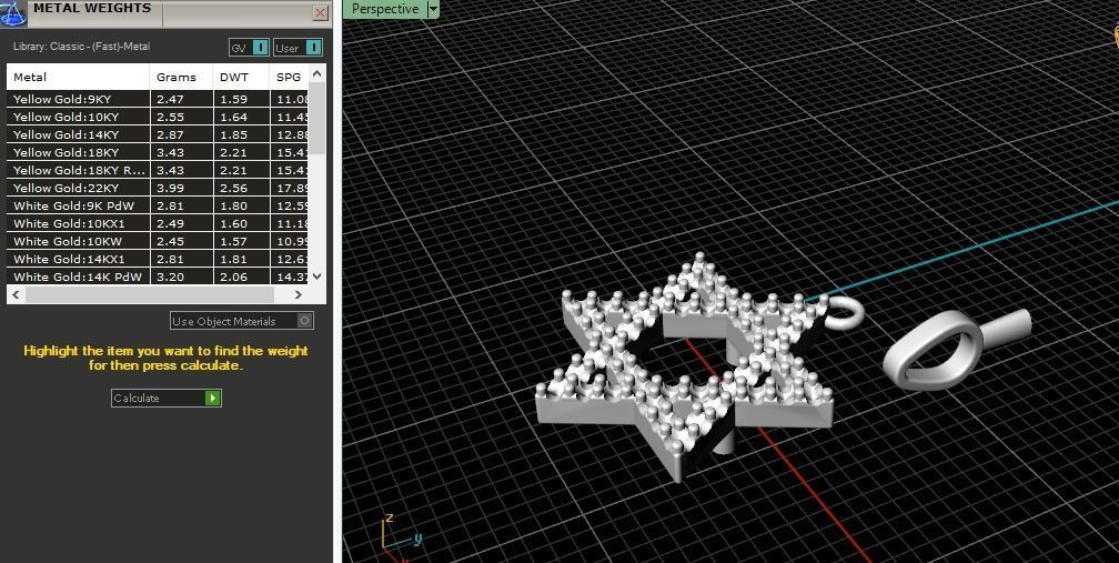 Star of David pendant Model 3862 3D print model_7