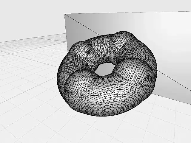  beach rubber ring 3D model