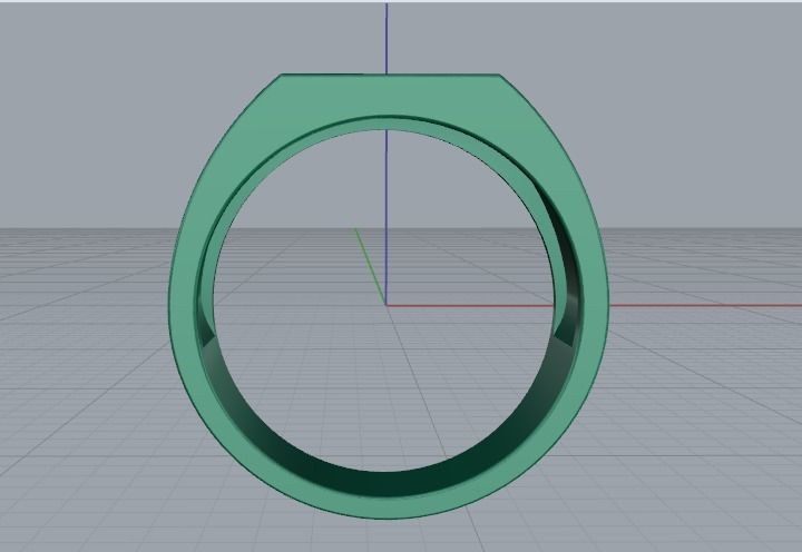 Man ring Model 3854 3D print model_3