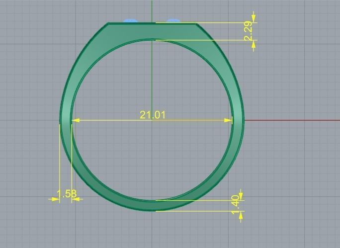 Man ring Model 3854 3D print model_5
