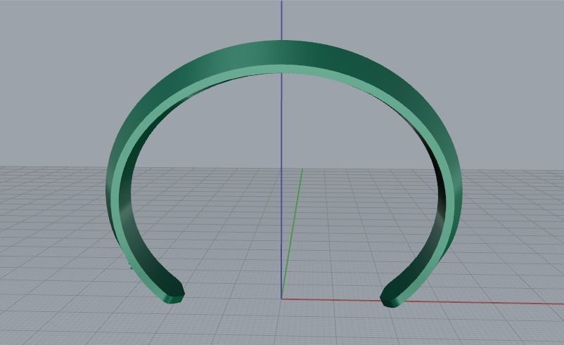 Bracelet size 17 Model 3835 3D print model_2