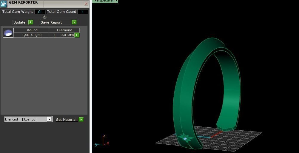 Bracelet size 17 Model 3835 3D print model_9