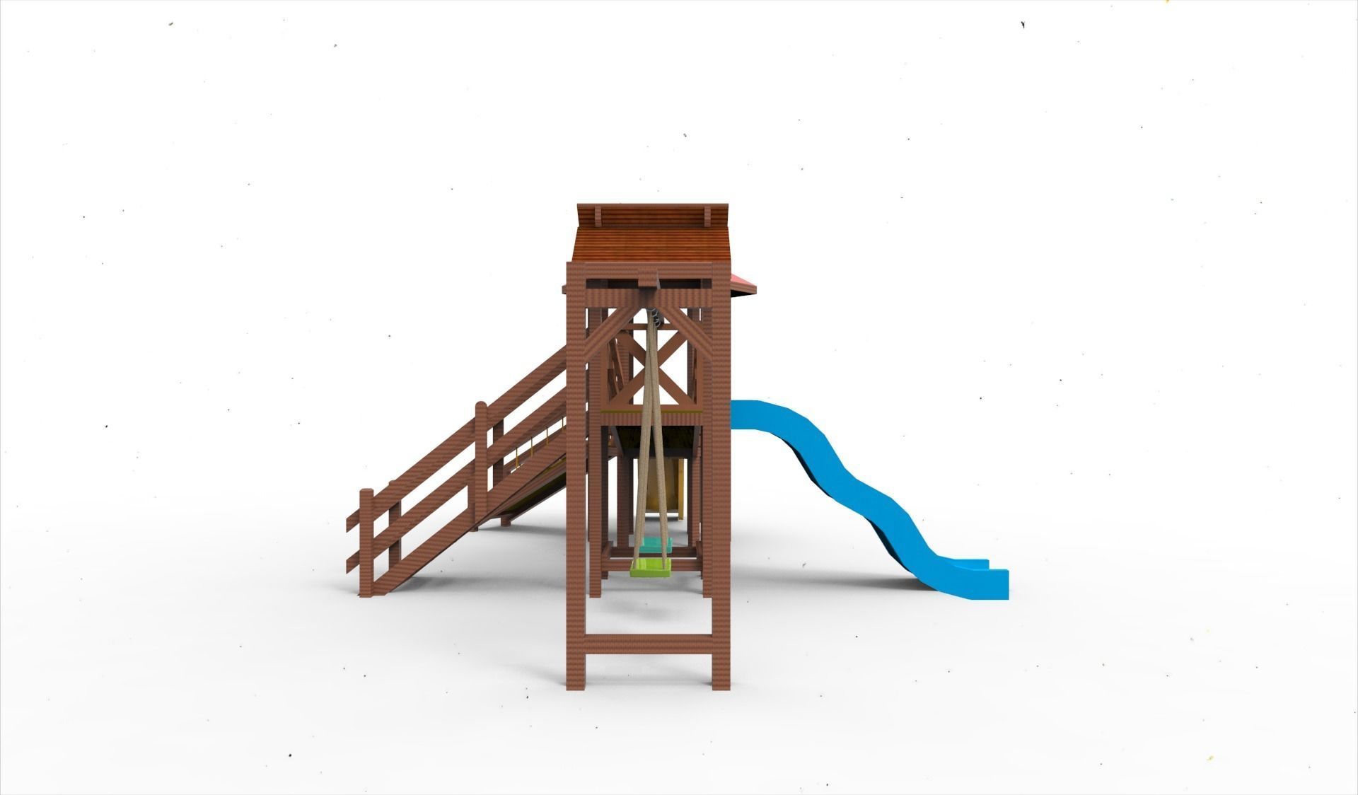 Playground tipe A 3D model_2