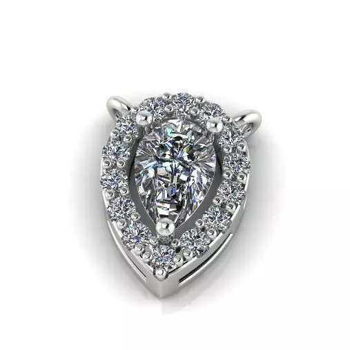 Pendant pear Model 3834 3D print model_0