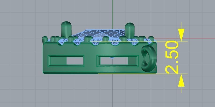 Pendant pear Model 3834 3D print model_7