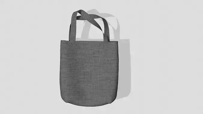 Fabric bag   3D model