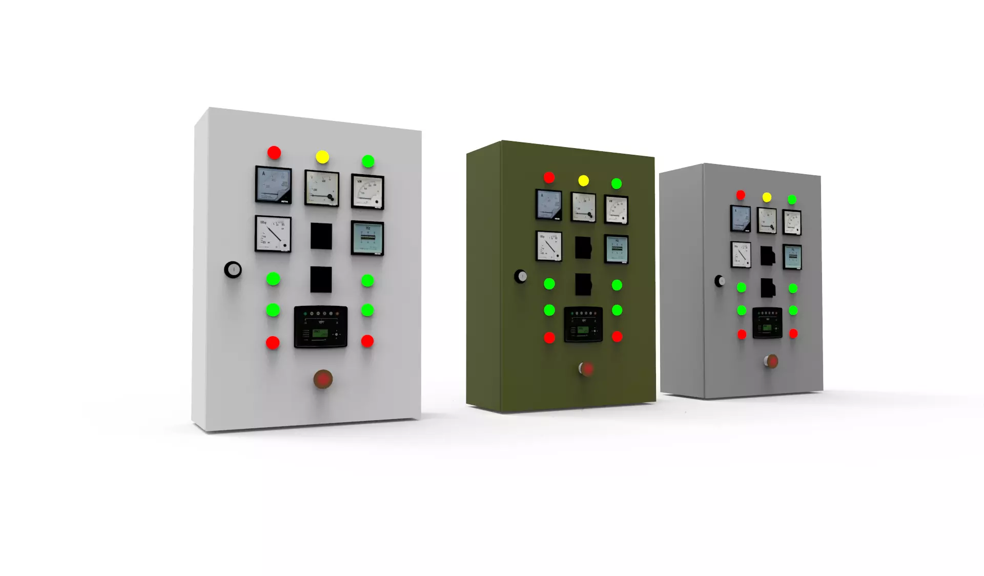 panel switch box 3D model_0