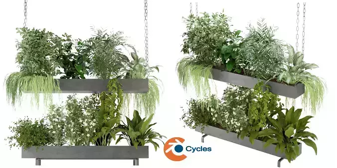  Collection plant vol 234 - blender model 