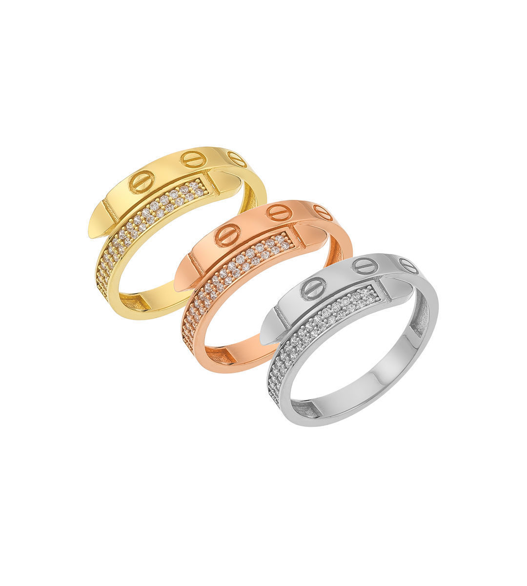 FULL COLLECTION RINGS  3D print model_8
